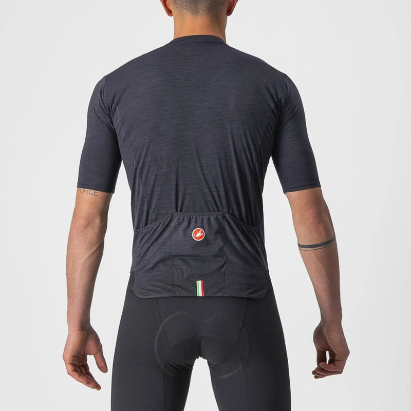 Castelli Jersey Essenza | Negro - Rideshop