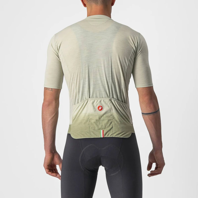 Castelli Jersey Essenza | Desert Green - Rideshop