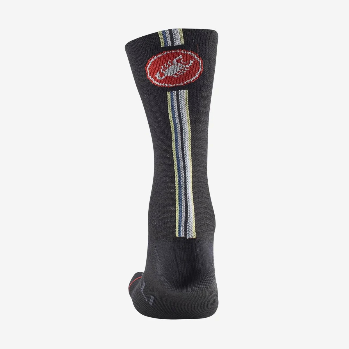 Calcetines Castelli Racing Stripe 18 Negro