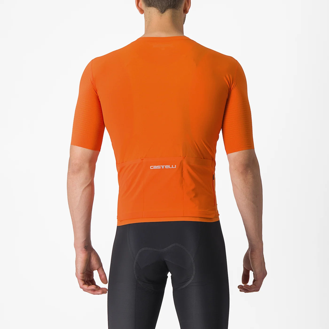 Jersey Castelli Premio Black Naranjo