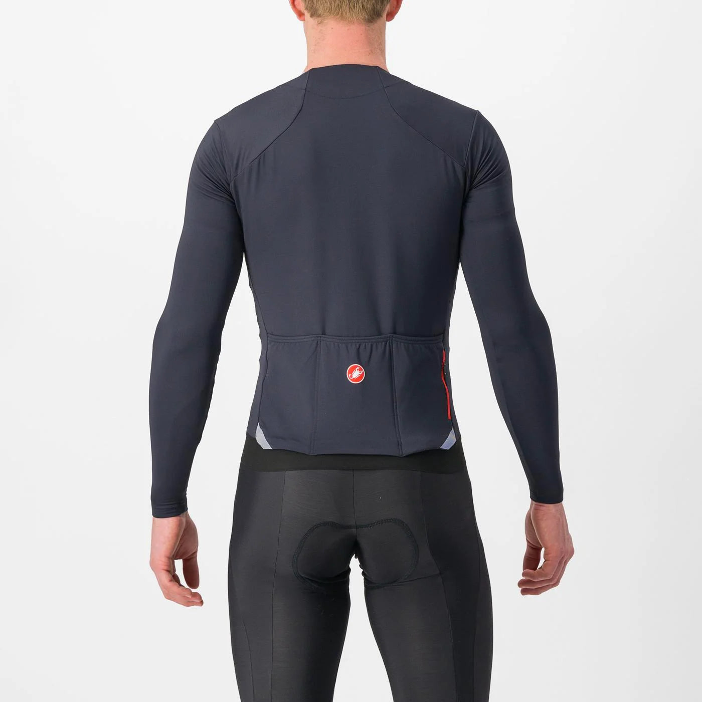 Jersey Castelli Fly LS Light Black