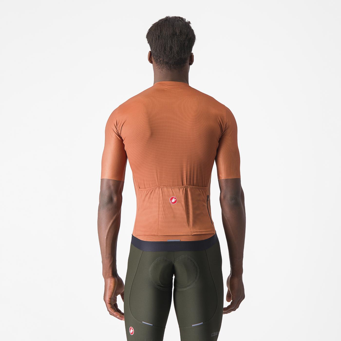 Jersey Castelli Espresso Mocha Dark Gray