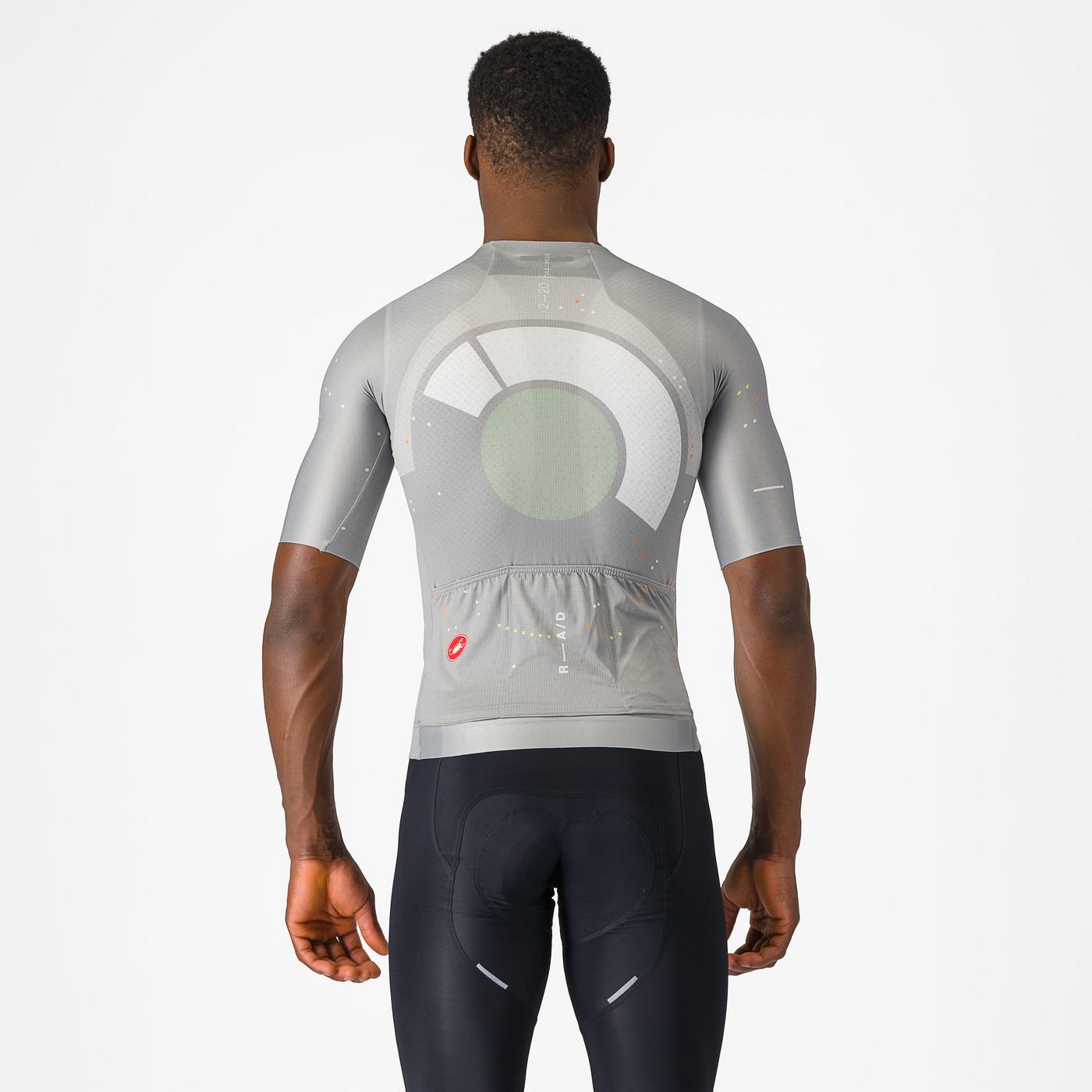 Jersey Castelli R-AD Gris Claro
