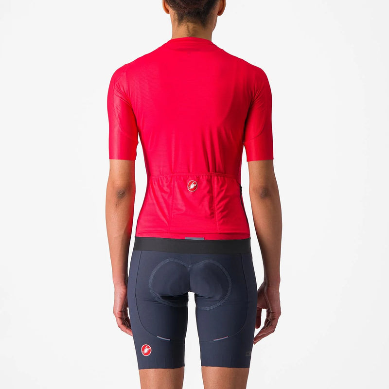 Jersey Castelli Espresso W Fucsia