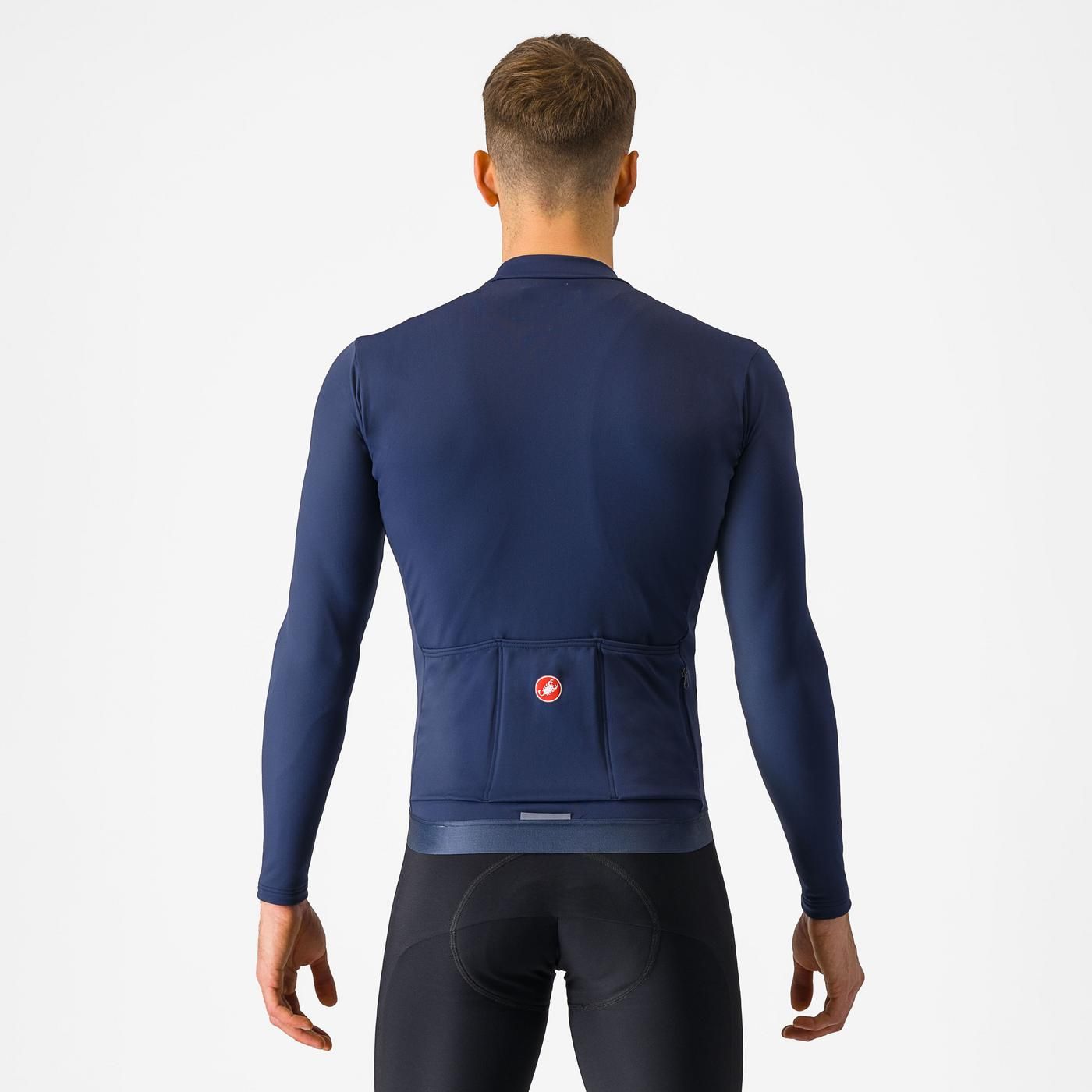 Jersey Térmico Castelli Espresso Belgian Blue