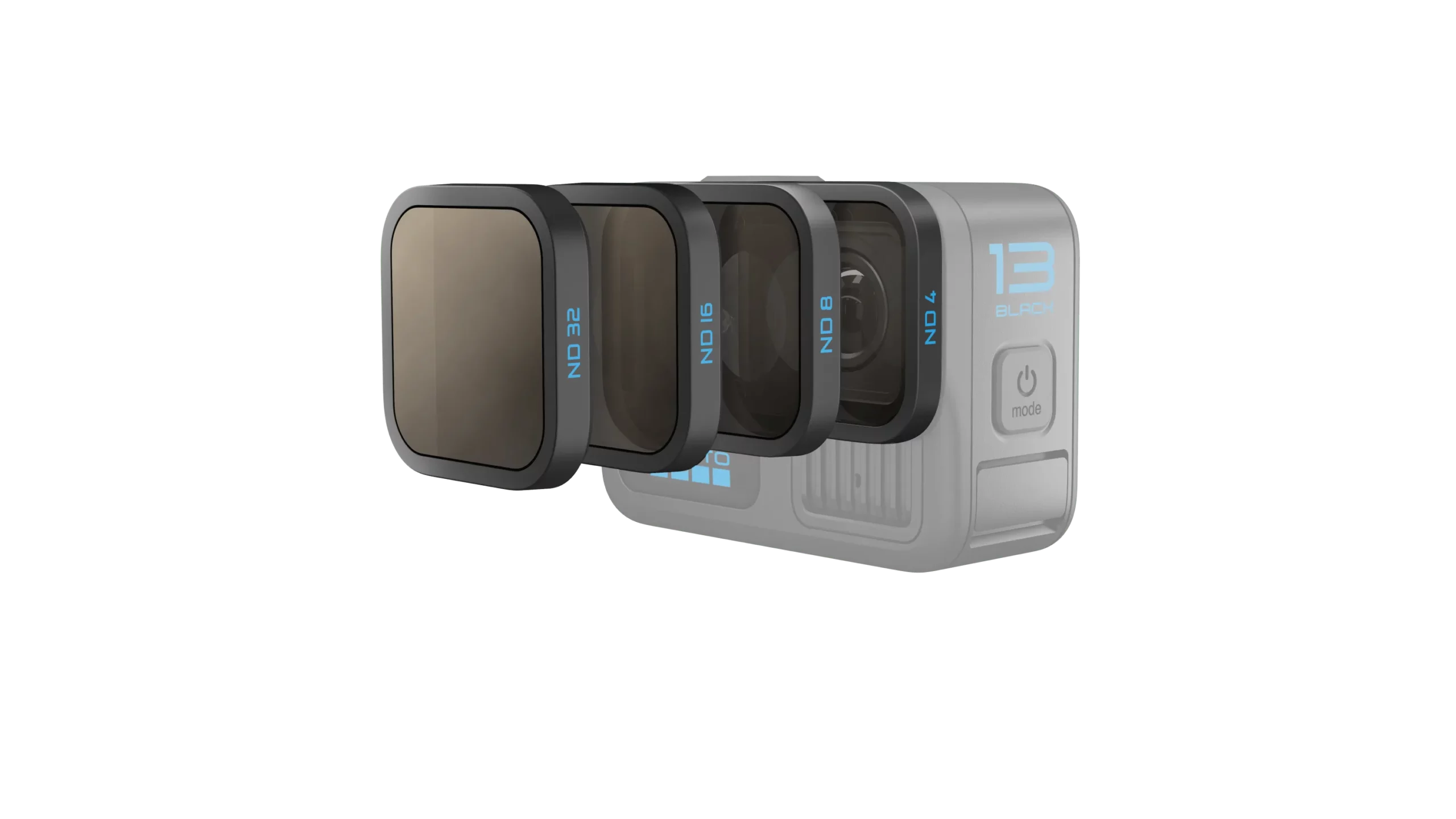 Accesorio GoPro 4 Filtros ND con Desenfoque por Movimiento Inteligente