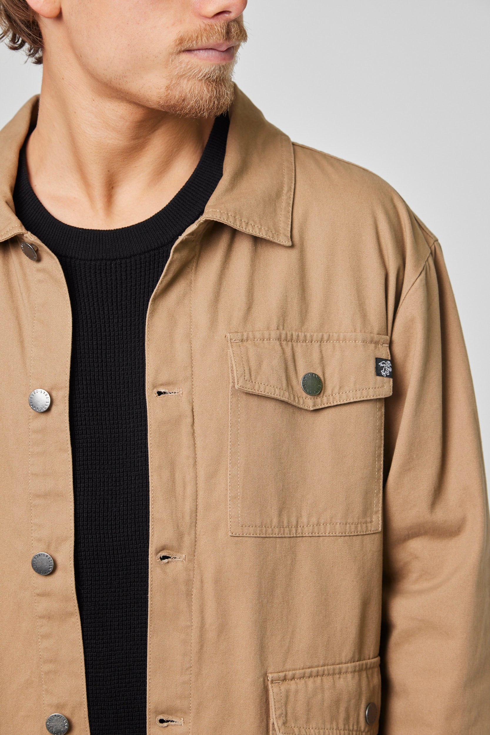 Chaqueta Beige Hombre Cooper