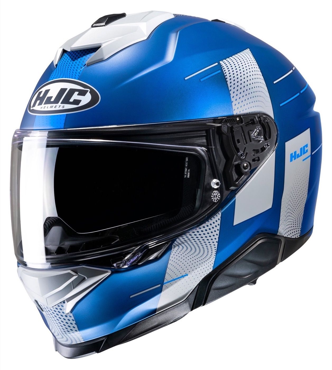 HJC Casco i71 Peka MC2SF Turquesa/Celeste/Blanco - Rideshop
