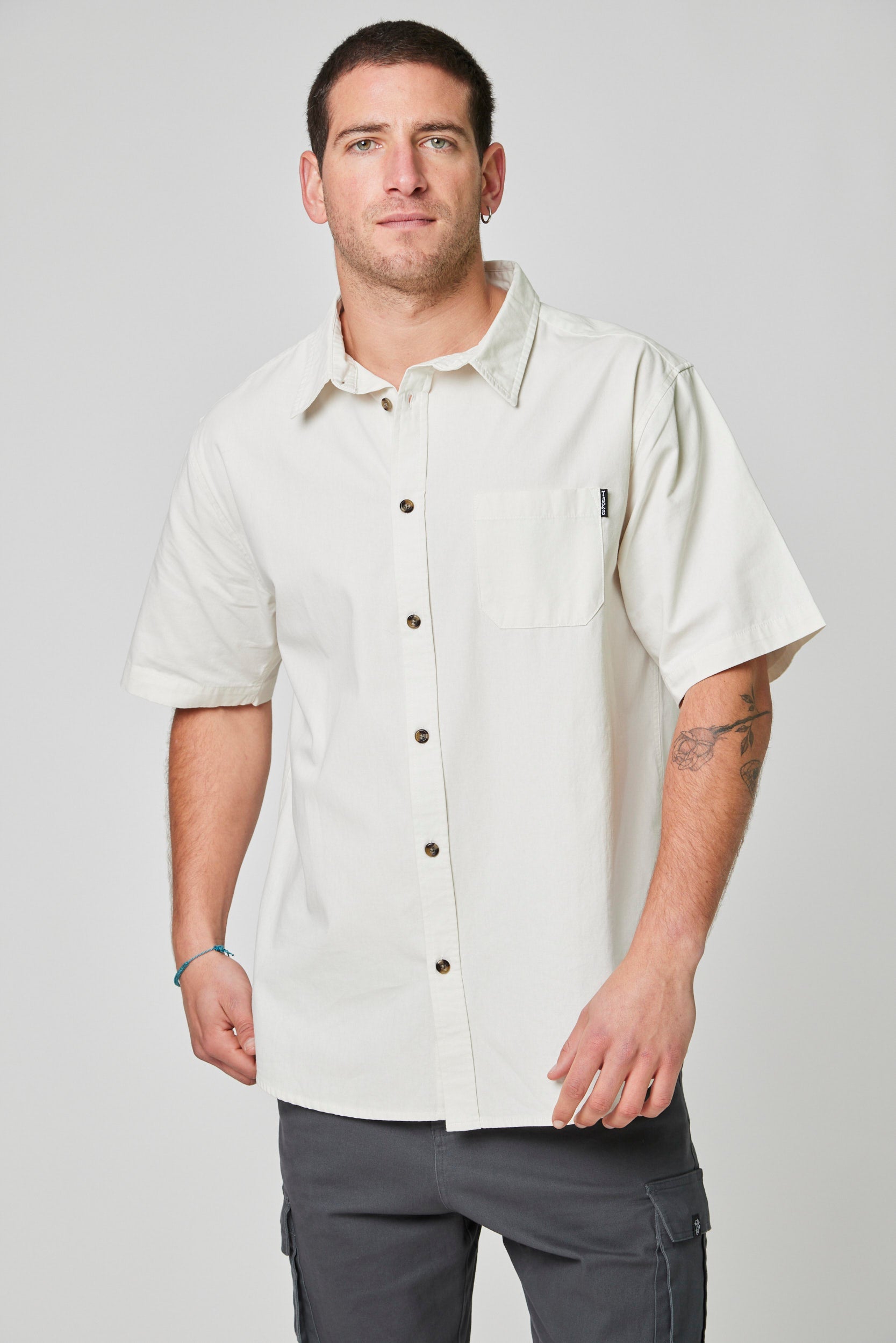 Camisa Solid Blanca