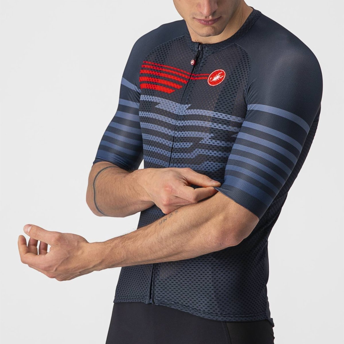 Castelli Jersey Climber'S 3.0 SL Savile Blue - Rideshop