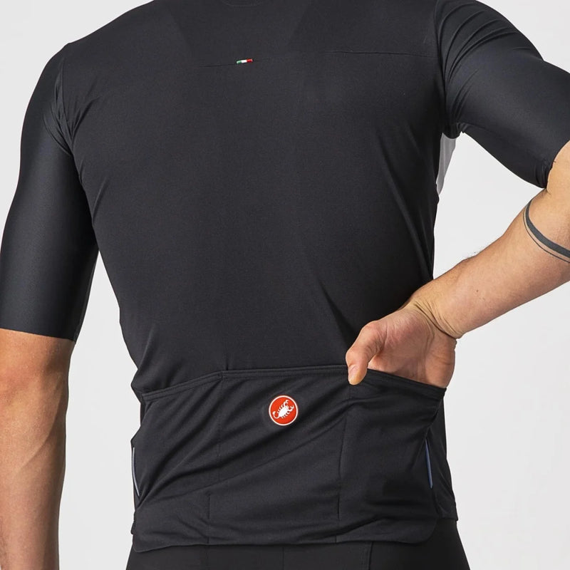 Jersey Castelli Prologo 7 | Negro - Rideshop