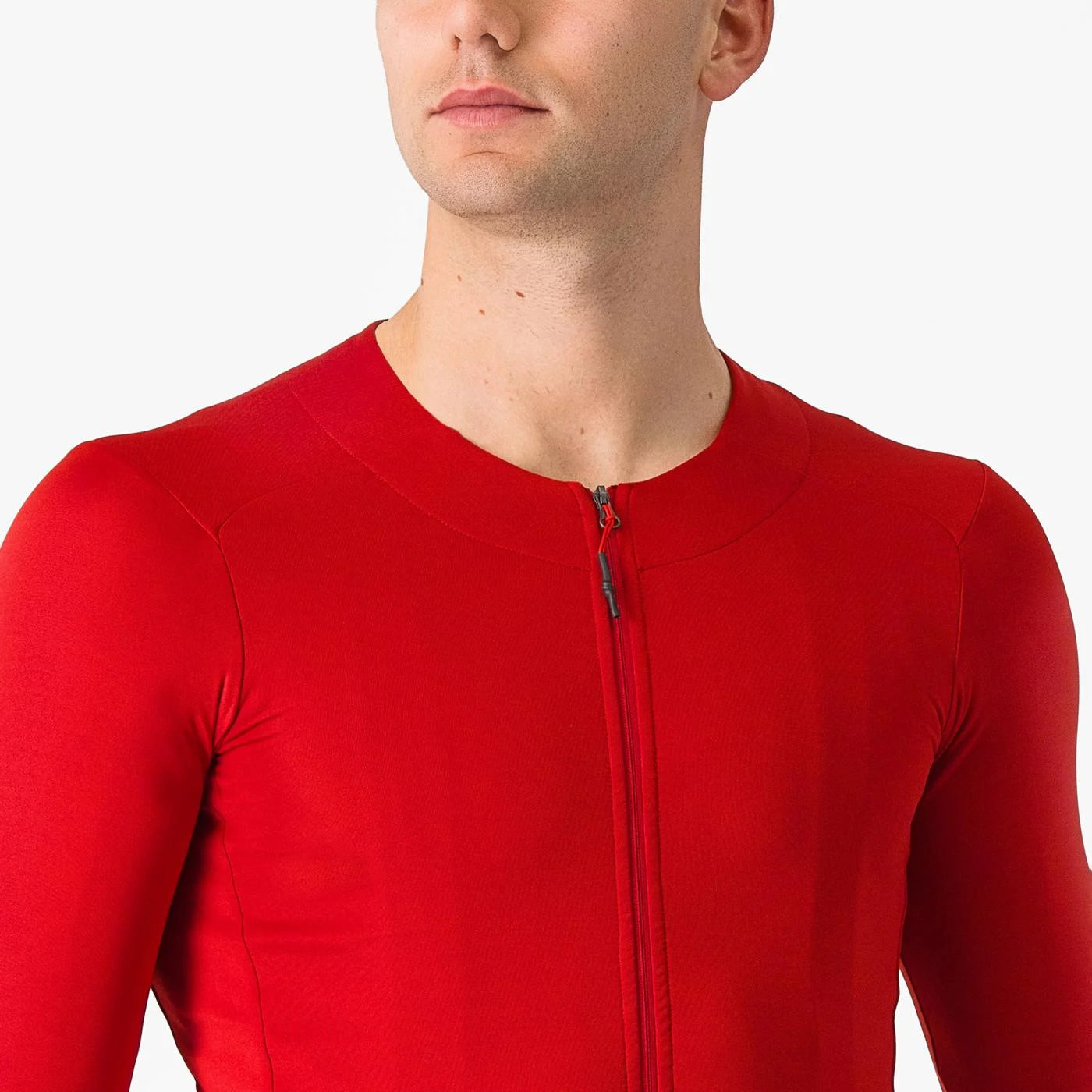 Jersey Castelli Fly LS Rojo