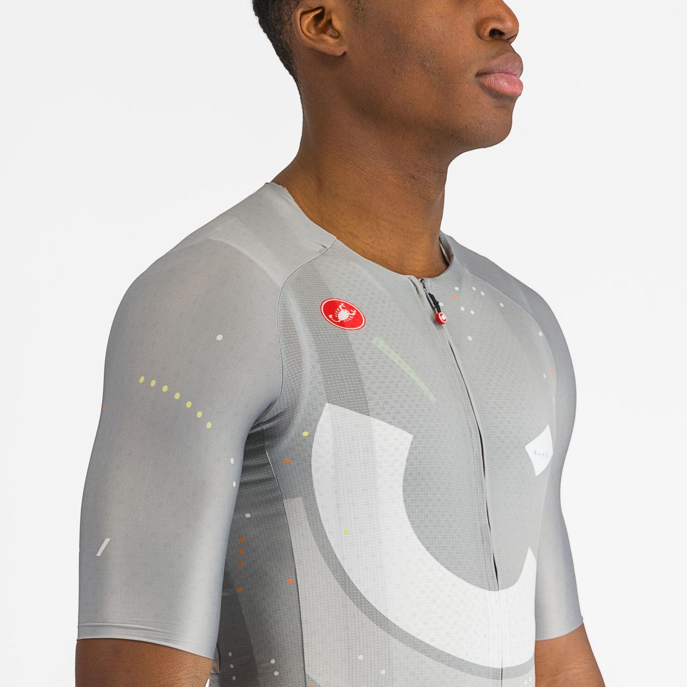 Jersey Castelli R-AD Gris Claro