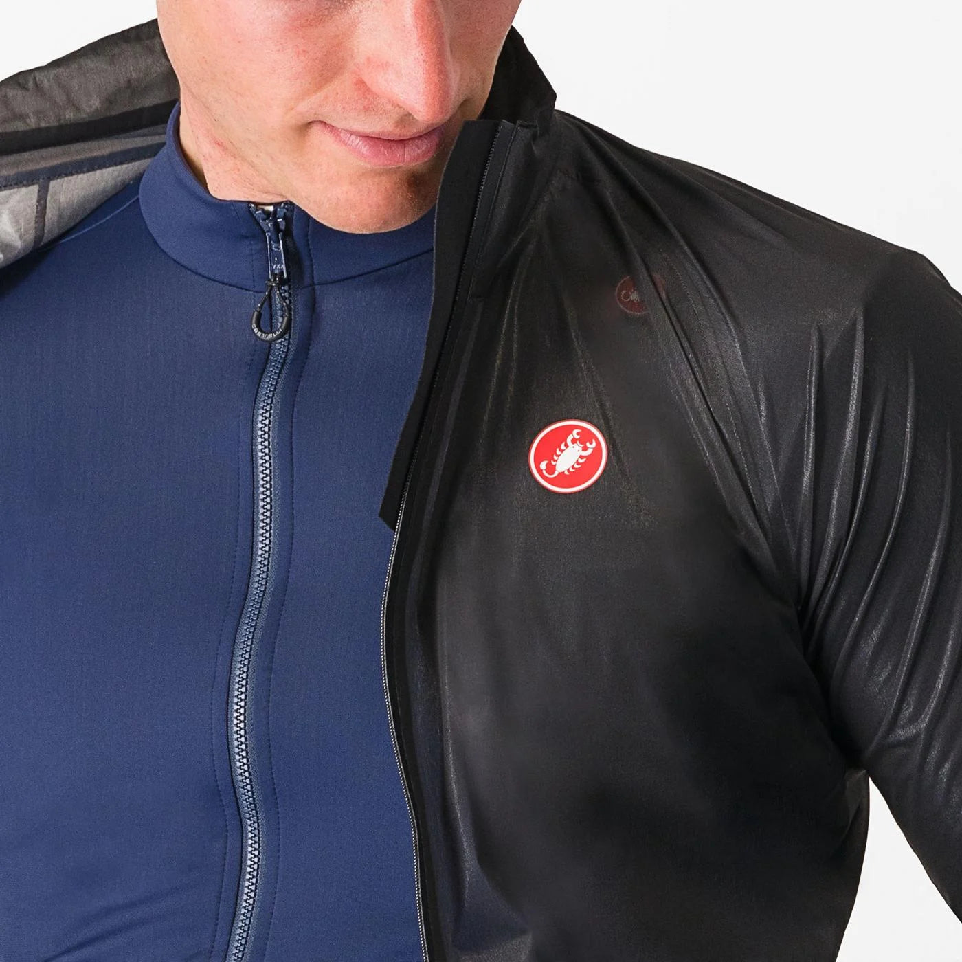 Cortaviento Impermebale Castelli Squall Shell Negro