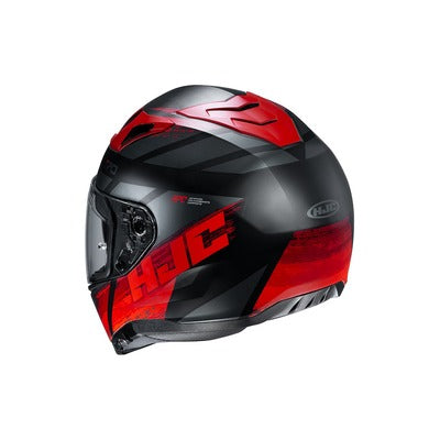 HJC Casco i70 Reden Negro/Rojo - Rideshop