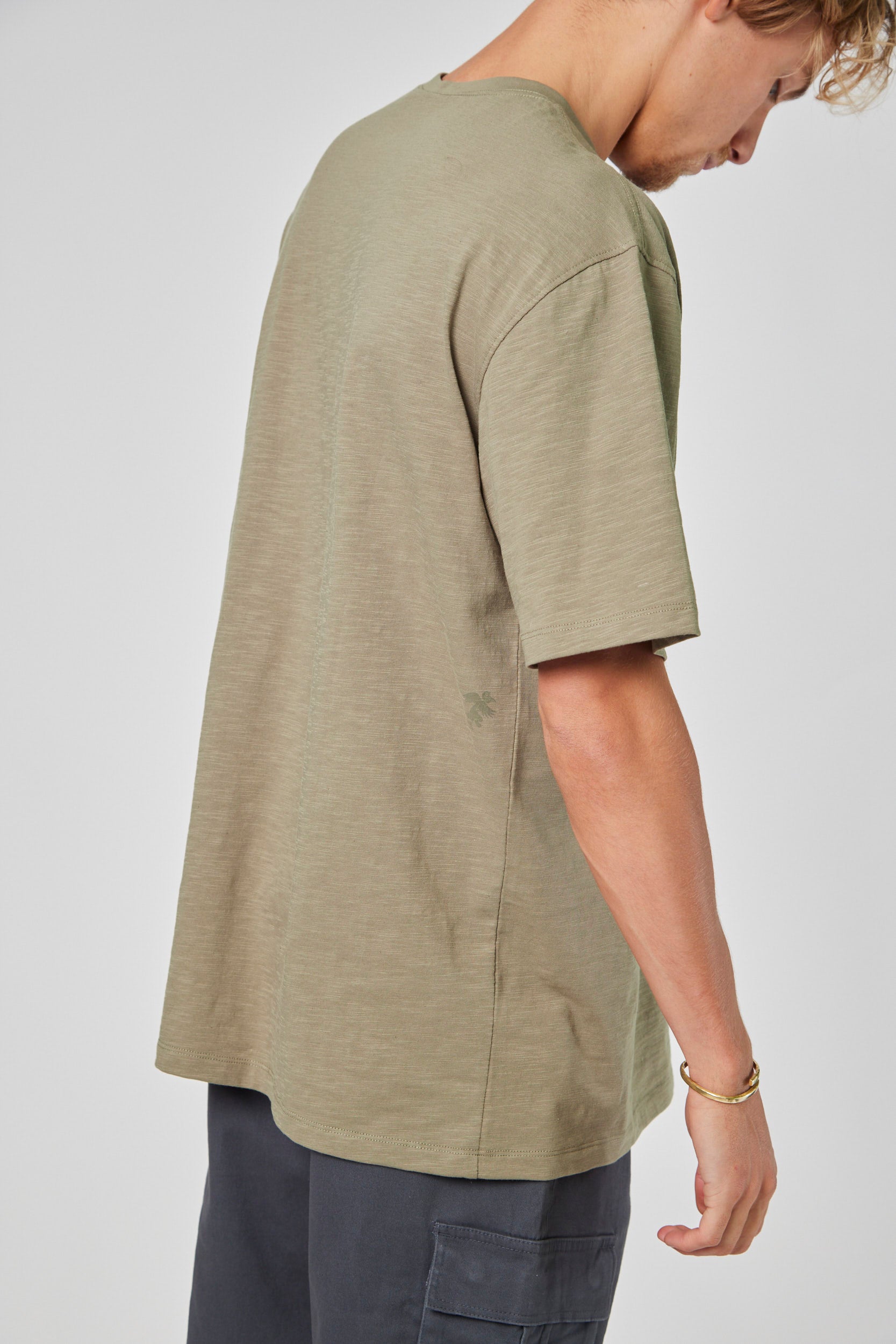 Polera Verde Hombre Manga Corta Sunday