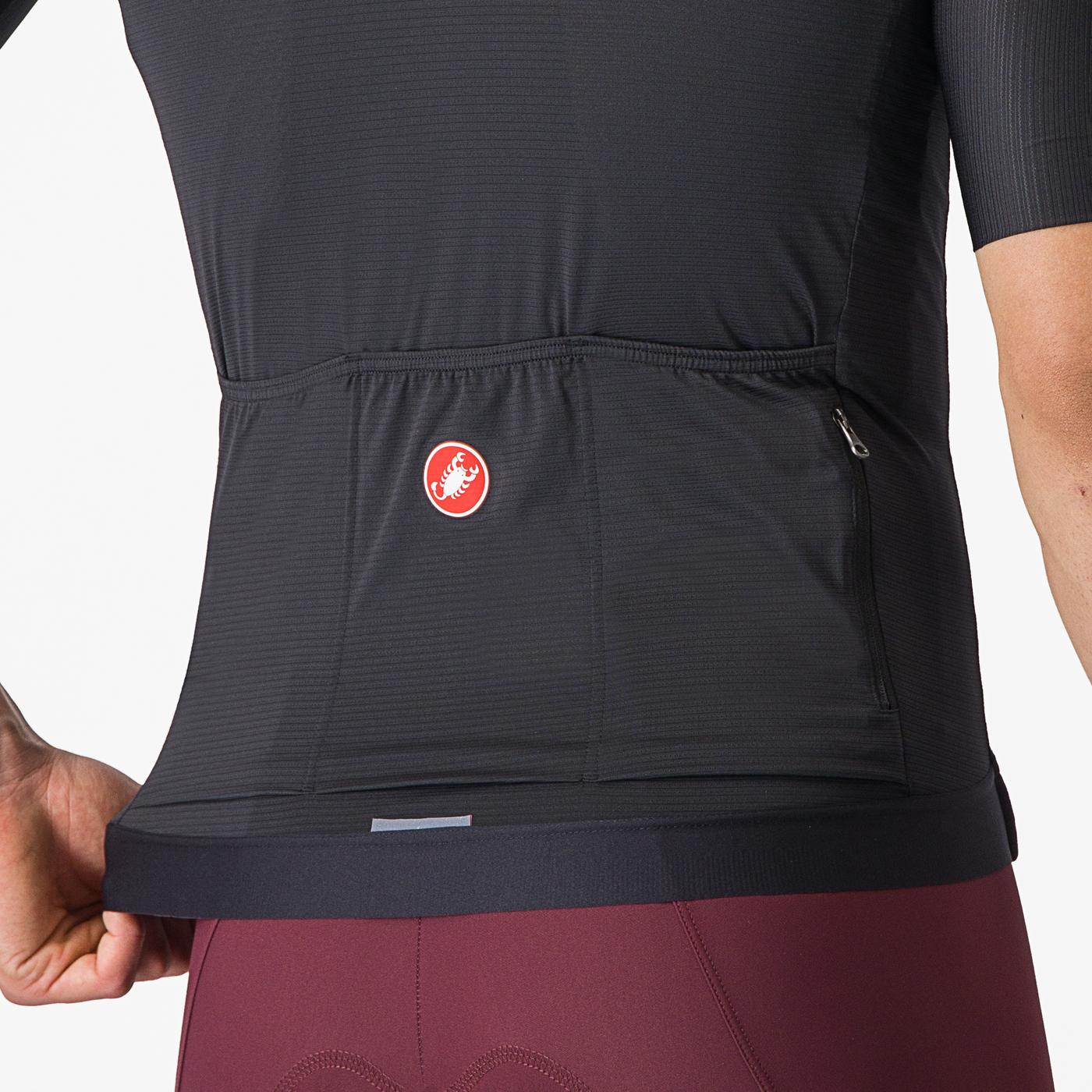 Jersey Castelli Espresso Negro