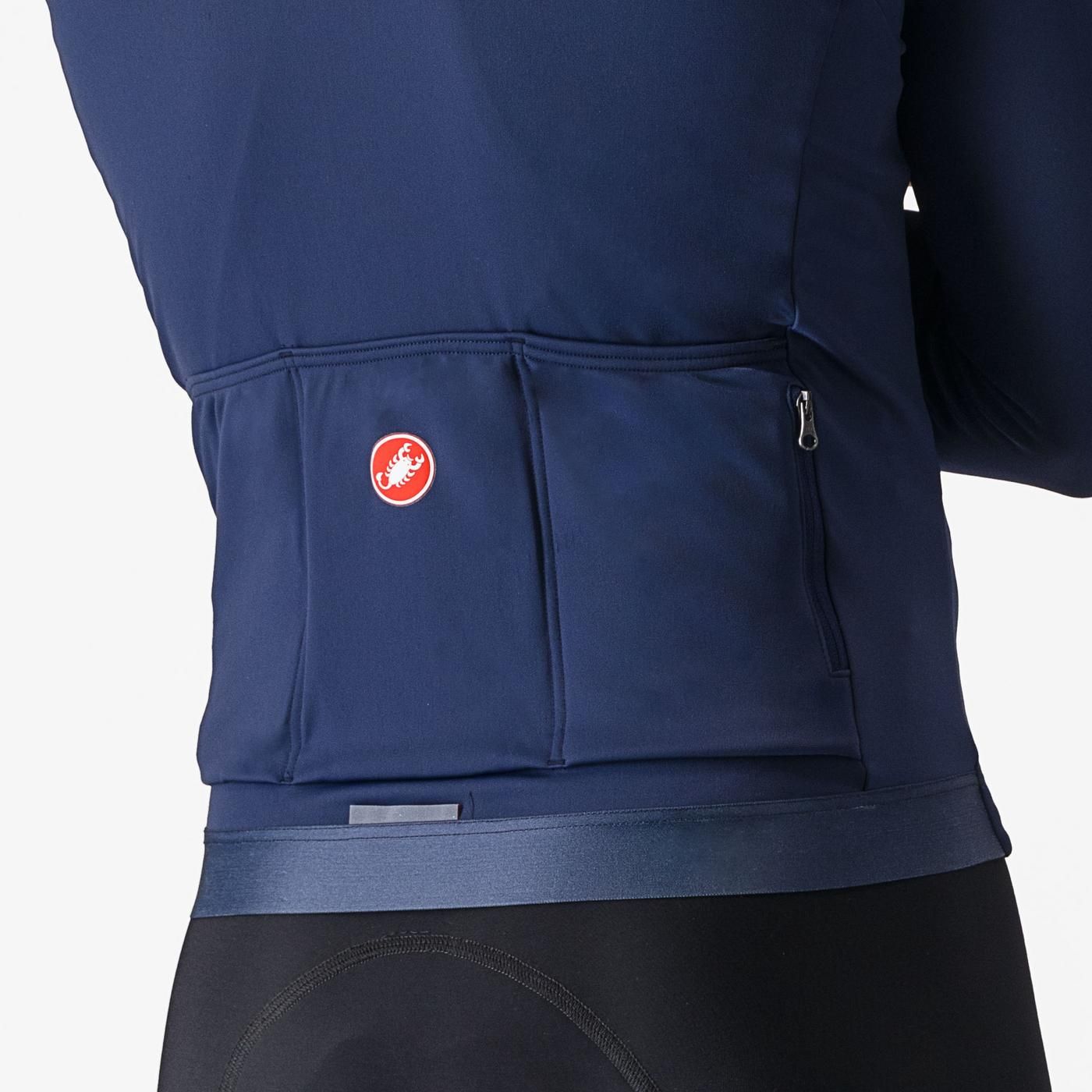 Jersey Térmico Castelli Espresso Belgian Blue