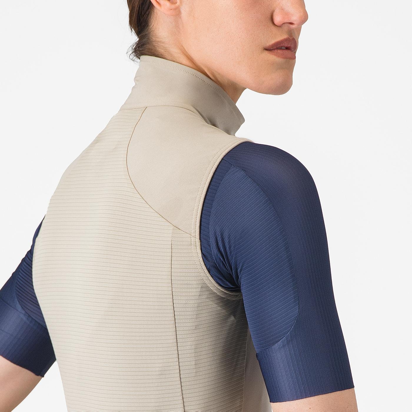 Vest Mujer Castelli Espresso Clay Dark Gray