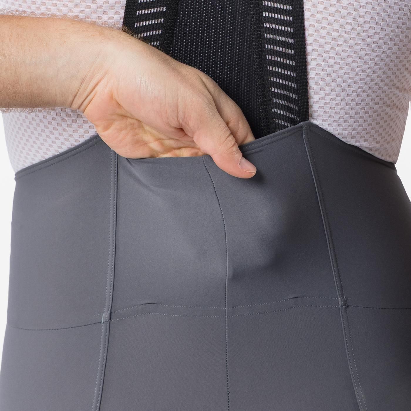 Bibshort Castelli Espresso 2 Smoky Gray