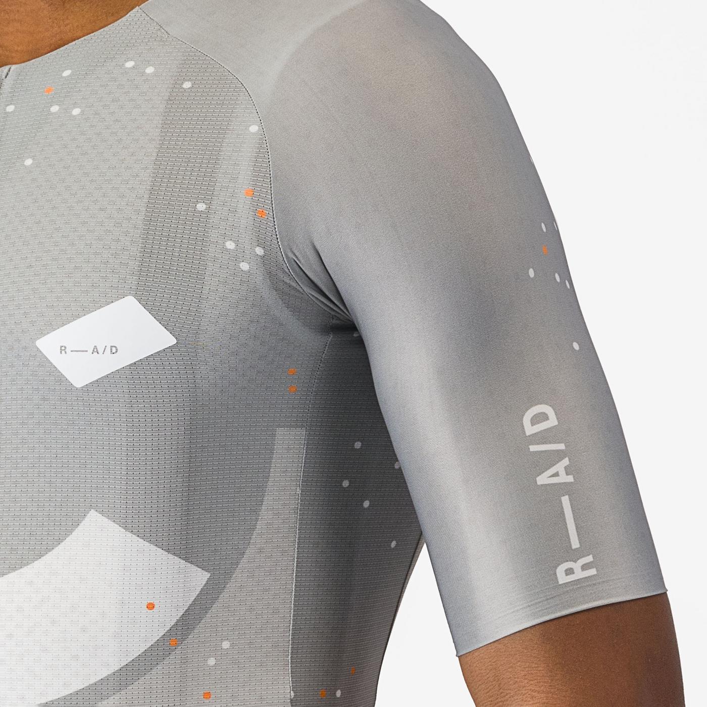 Jersey Castelli R-AD Gris Claro
