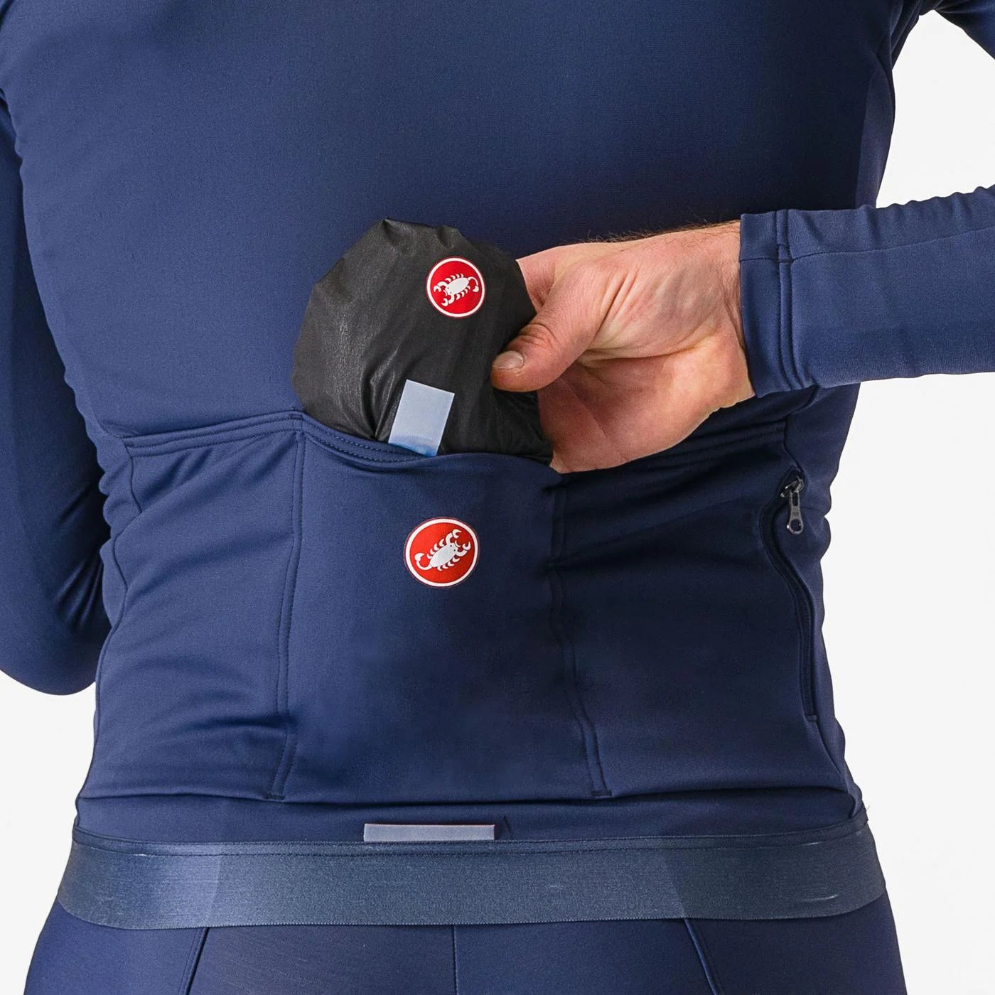 Cortaviento Impermebale Castelli Squall Shell Negro