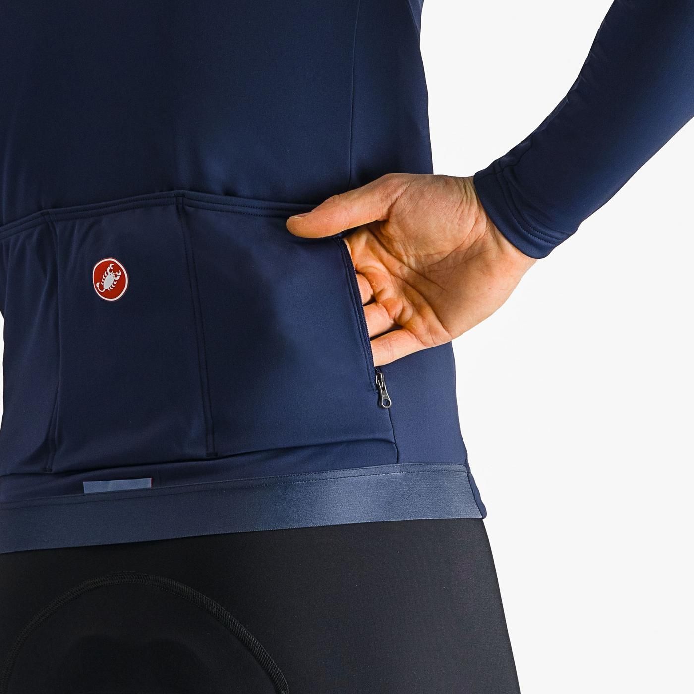 Jersey Térmico Castelli Espresso Belgian Blue