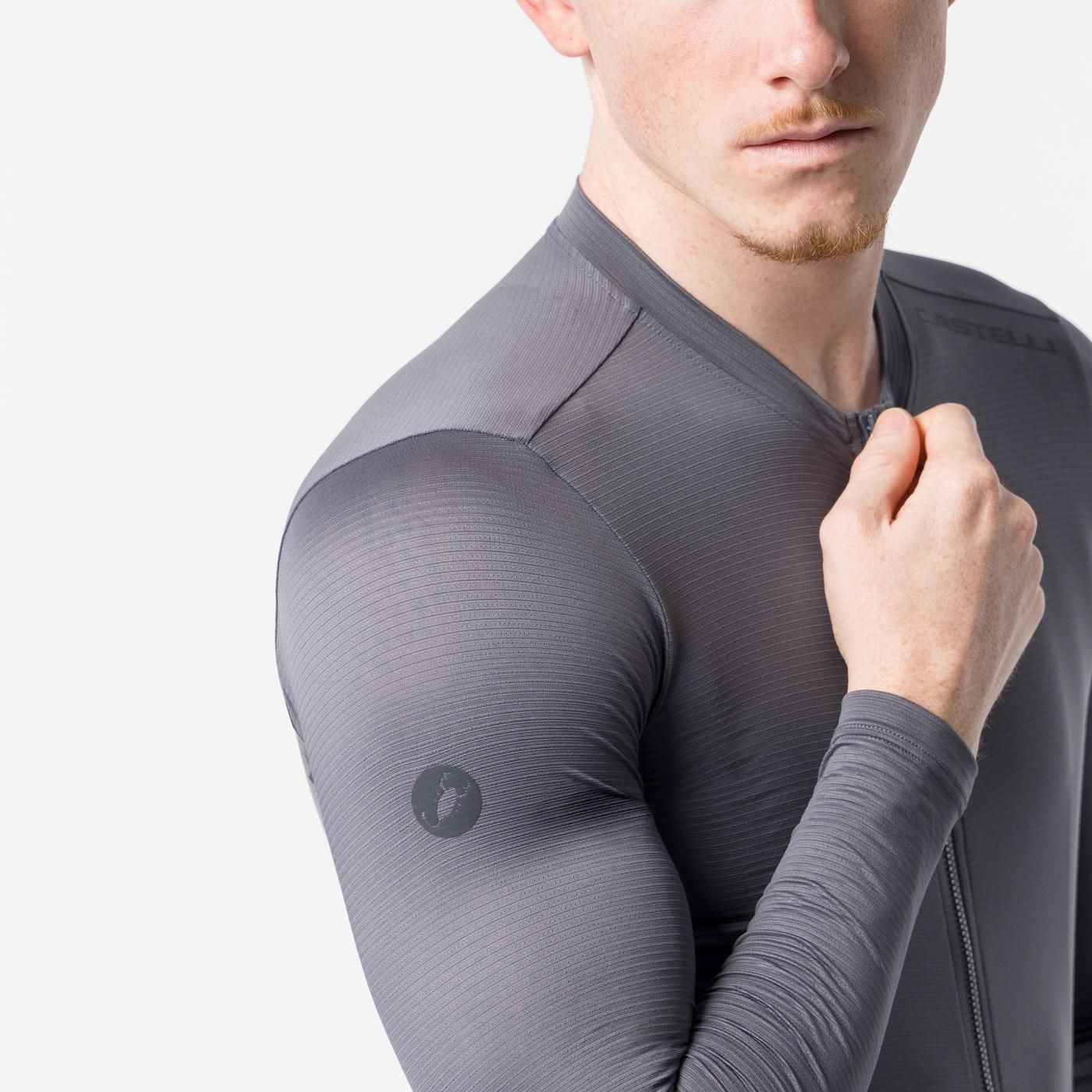 Jersey Castelli Espresso 2 Smoky Gray