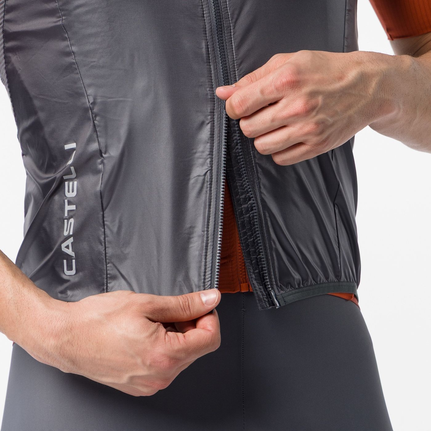 Vest Sleeveless Castelli Aria 2 Dark Gray