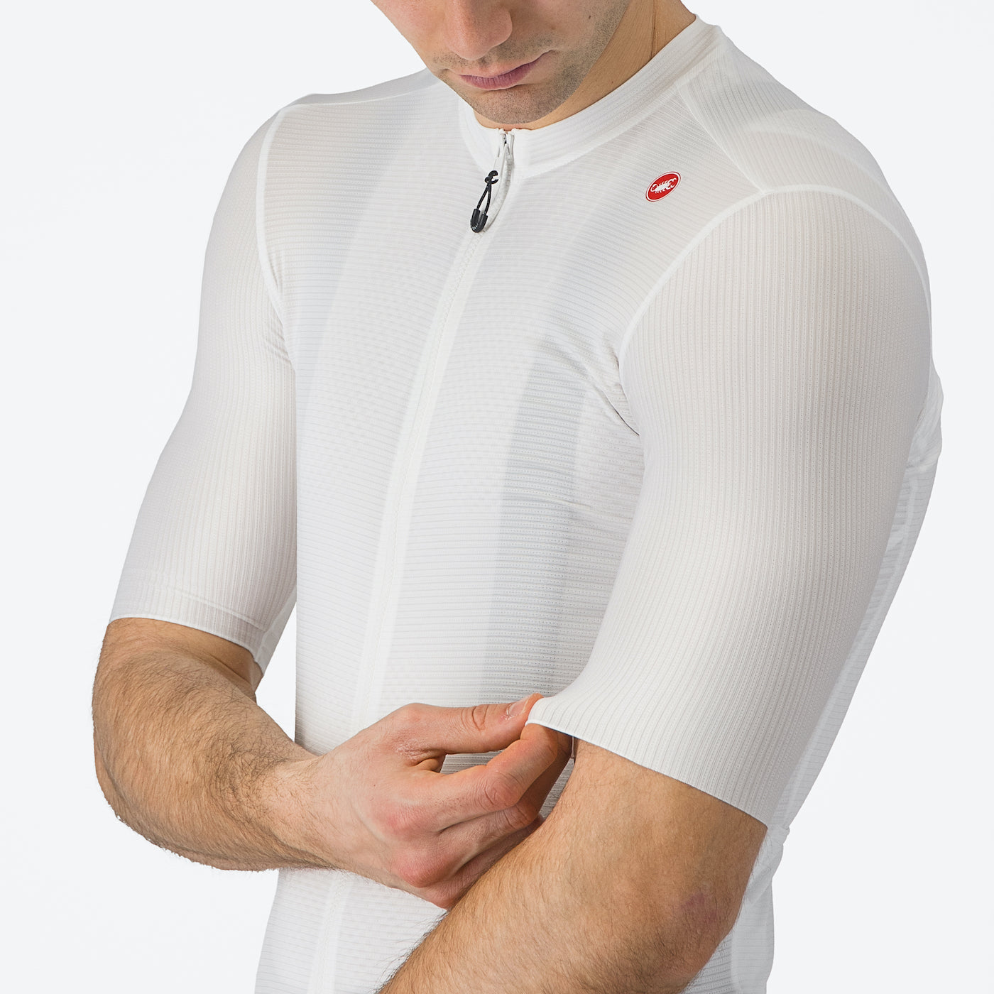 Jersey Castelli Espresso Ivory Dark Gray