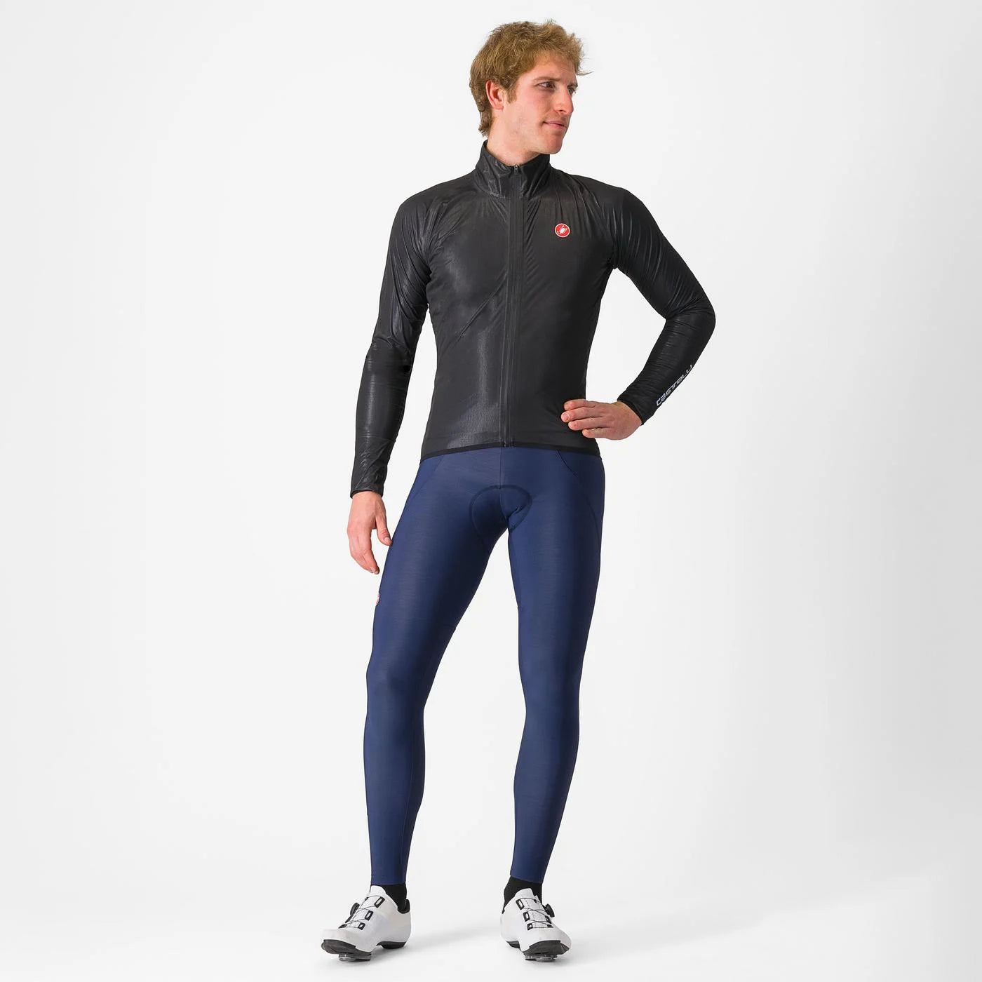 Cortaviento Impermebale Castelli Squall Shell Negro