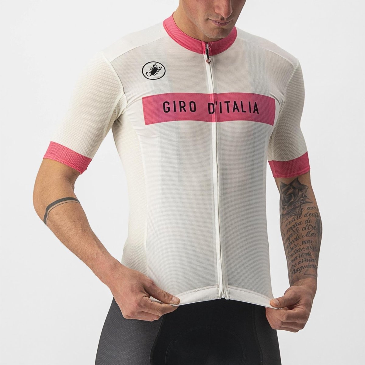 Castelli Jersey Fuori Giro Bianco - Rideshop