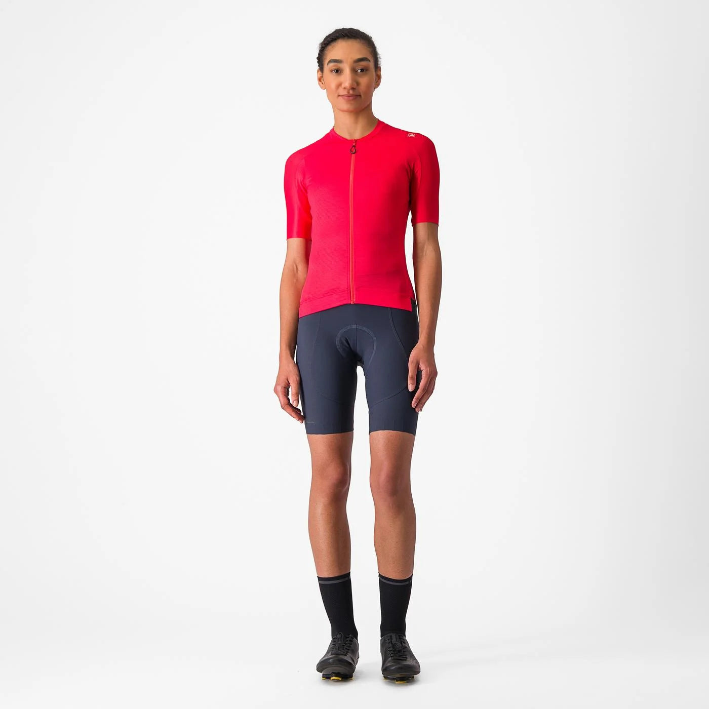 Jersey Castelli Espresso W Fucsia
