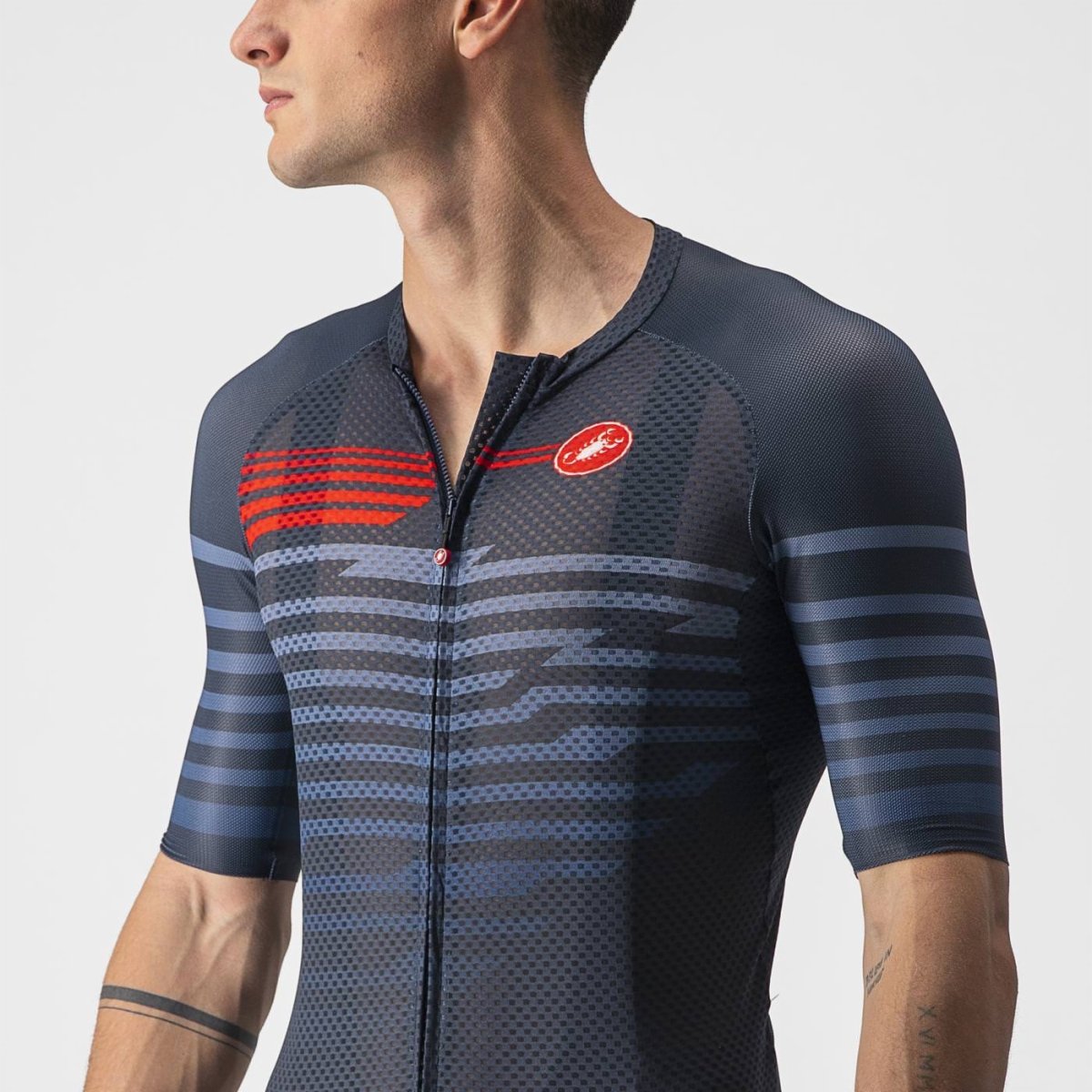 Castelli Jersey Climber'S 3.0 SL Savile Blue - Rideshop