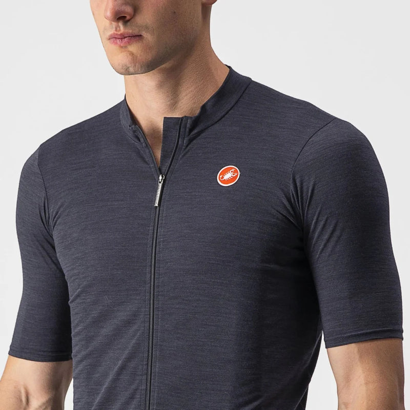 Castelli Jersey Essenza | Negro - Rideshop