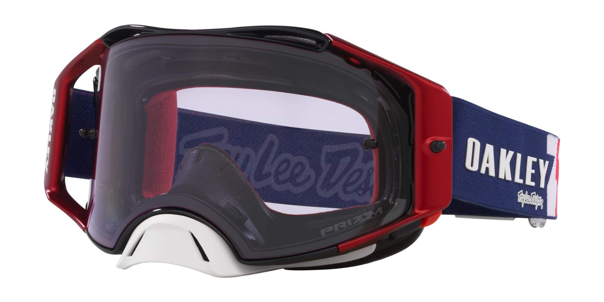 Lentes Oakley Airbrake® MX Troy Lee Designs Series Goggles prizm mx low light Lenses Troy Lee Designs Rwb Stars Strap