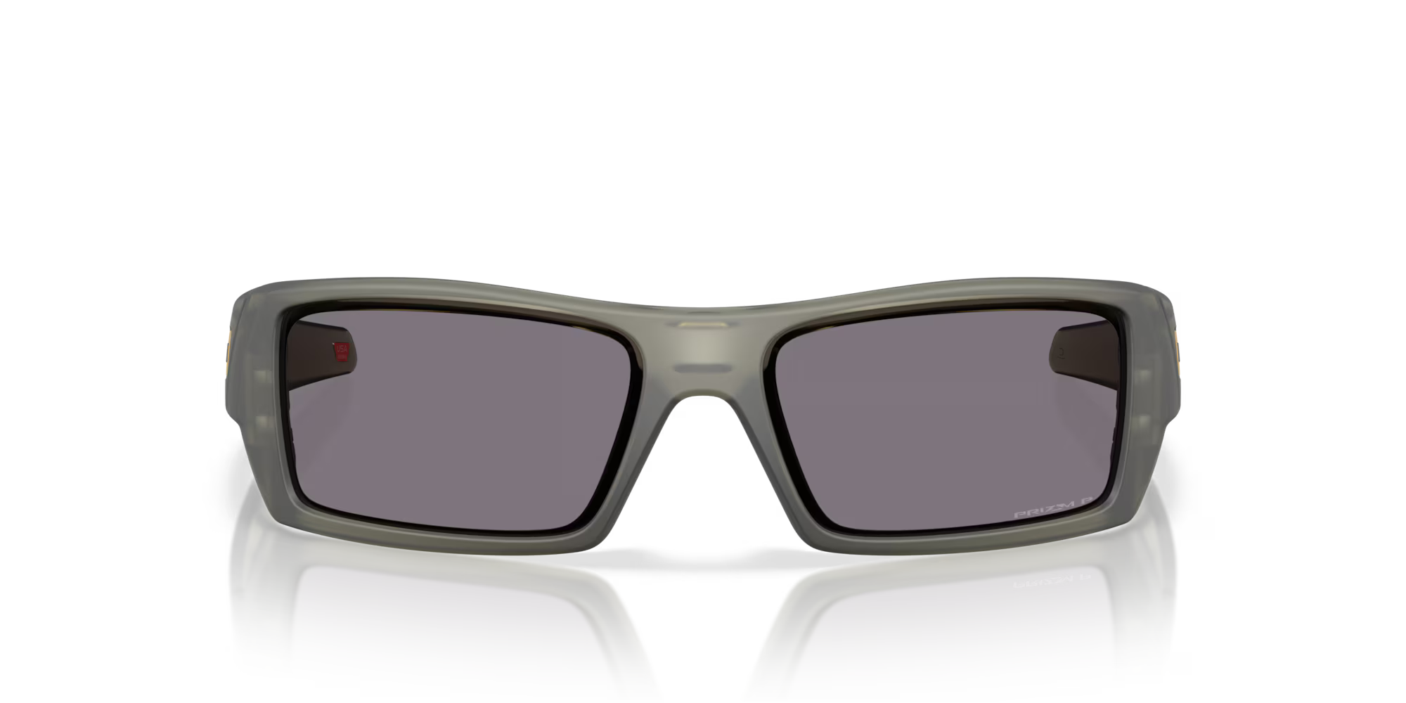 Lentes Oakley Gascan Latitude Collection Prizm Grey Polarized Lenses Matte Transparent Olive Ink Frame