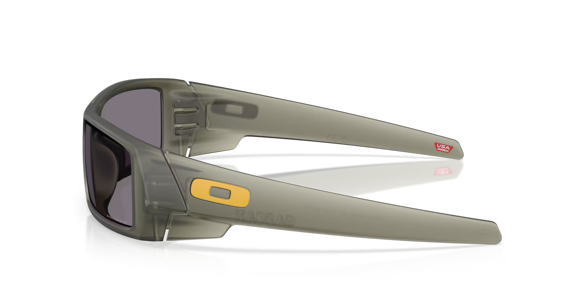 Lentes Oakley Gascan Latitude Collection Prizm Grey Polarized Lenses Matte Transparent Olive Ink Frame