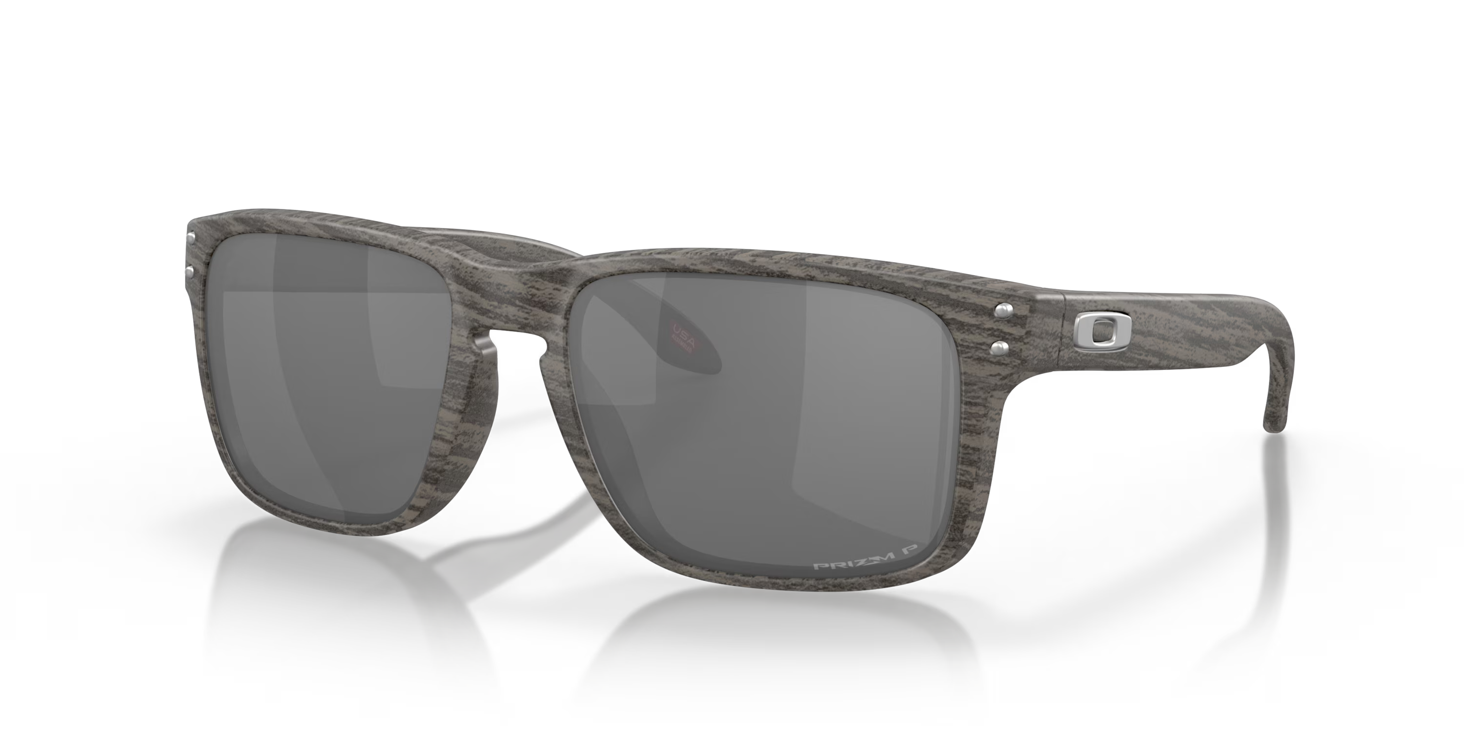 Lentes Oakley Holbrook Prizm Black Polarized Lenses Woodgrain Frame