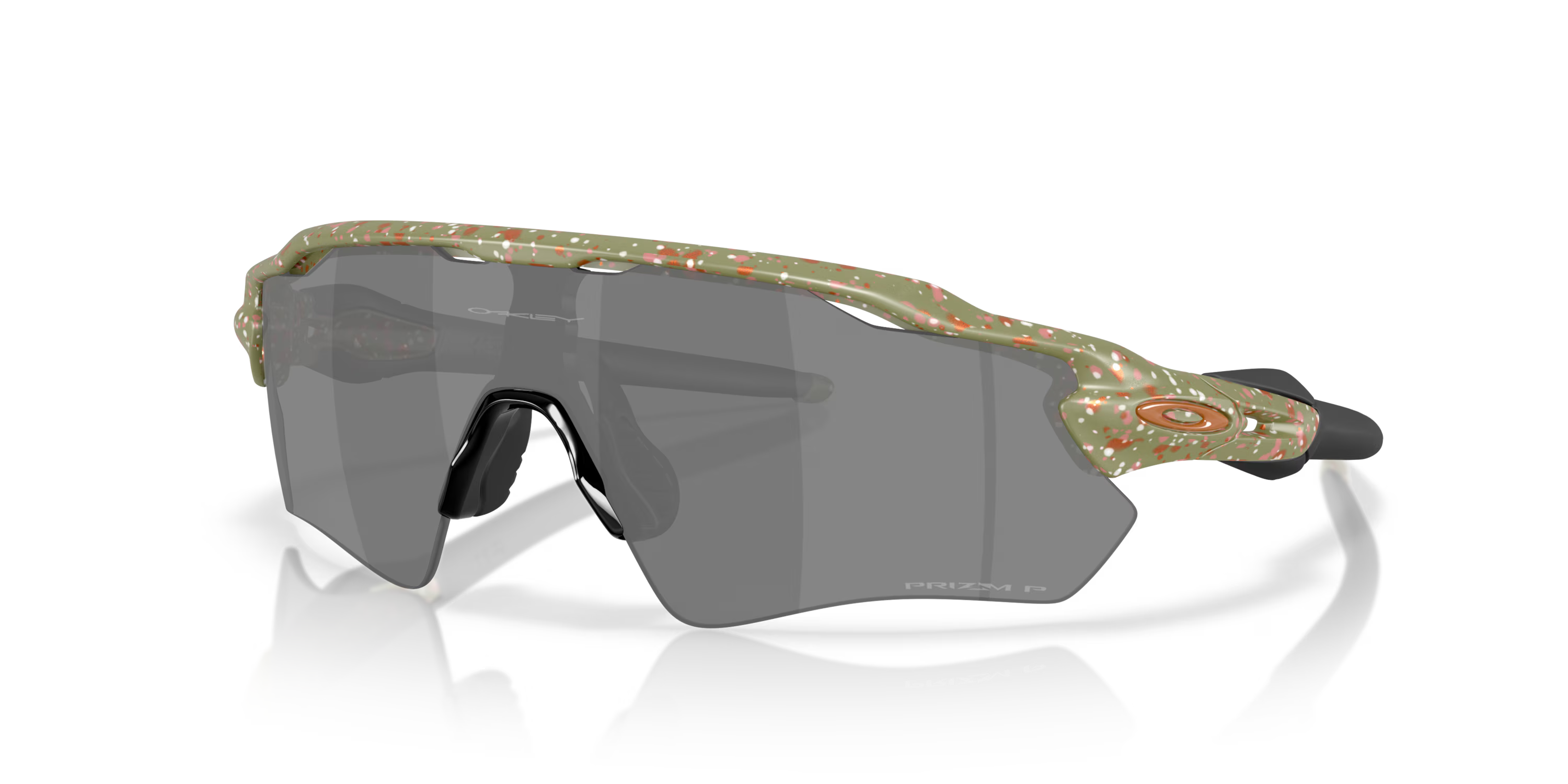 Lentes Oakley Radar EV Path Terrazzo Collection Prizm Black Polarized Lenses Matte Fern Terrazzo Frame