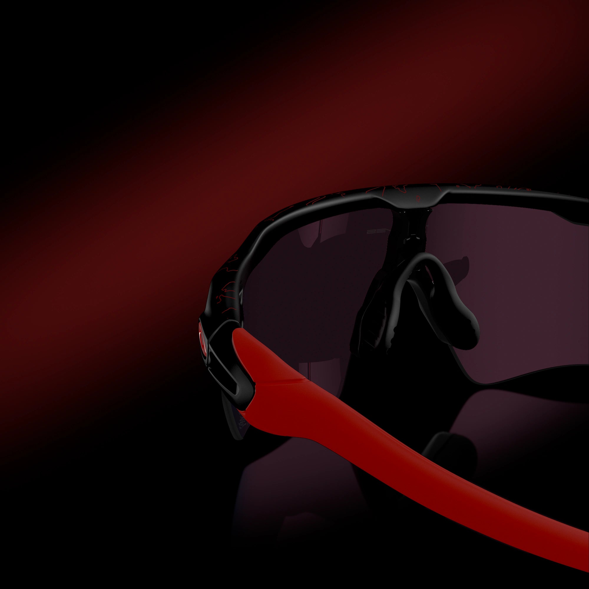 Lentes Oakley Radar EV Path 100 Thieves Collection Prizm Road Lenses 100T Matte Black Frame