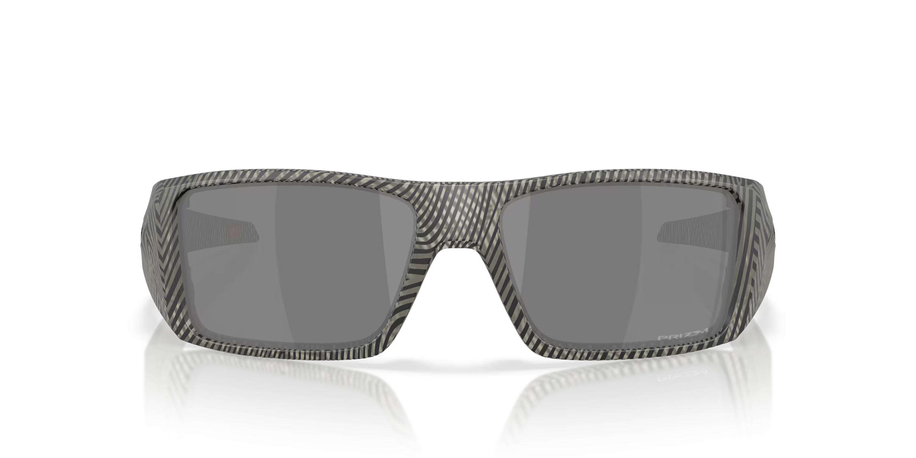 Lentes Oakley Heliostat Night Mission Collection Prizm Black Lenses Matte Grey Ink Fingerprint Frame