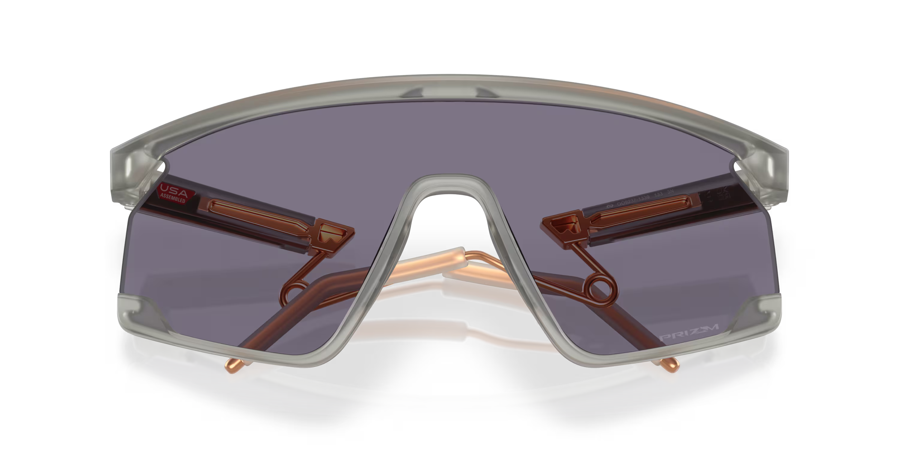 Lentes Oakley BXTR Metal Forge Collection Prizm Grey Lenses Transparent Grey Ink Frame