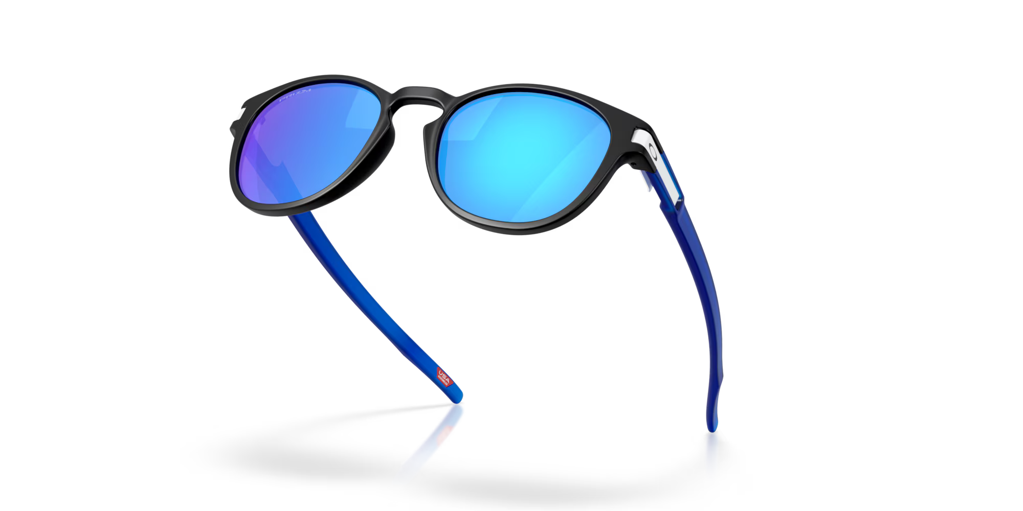 Lentes Oakley Latch Fathom Collection Prizm Sapphire Lenses Matte Black Frame