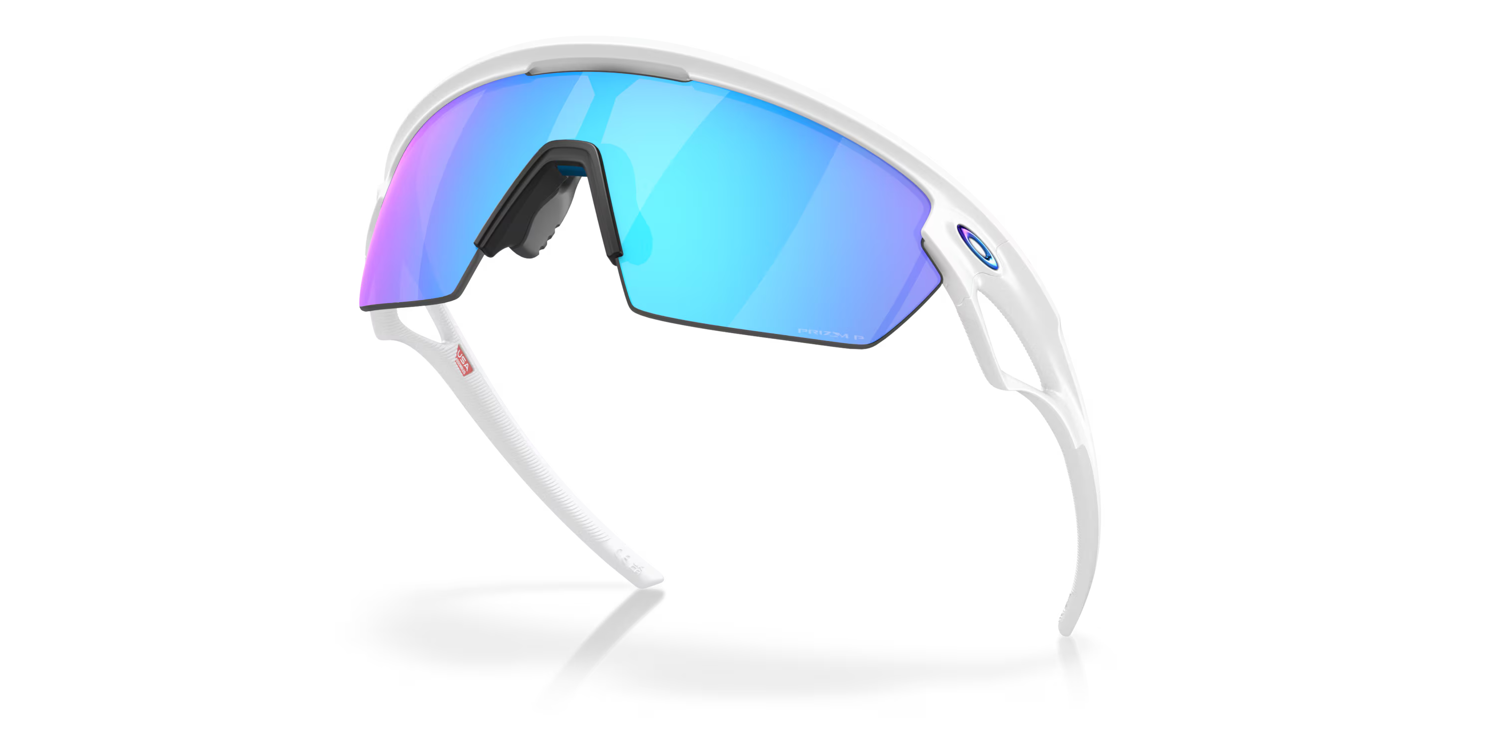 Lentes Oakley Sphaera Prizm Sapphire Polarized Lenses Matte White Frame