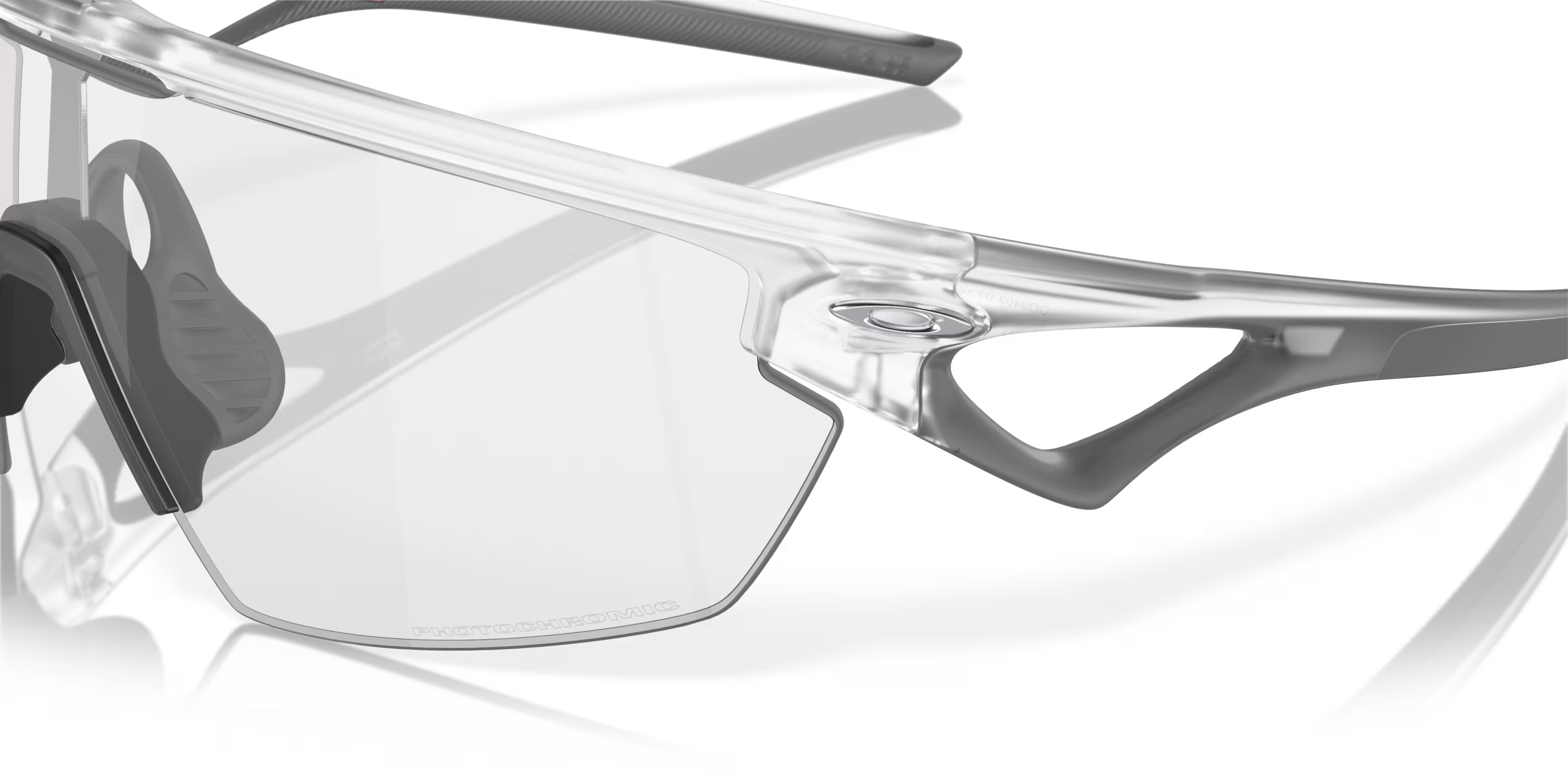 Lentes Oakley Sphaera Clear Black Iridium Photochromic Lenses Matte Clear Frame