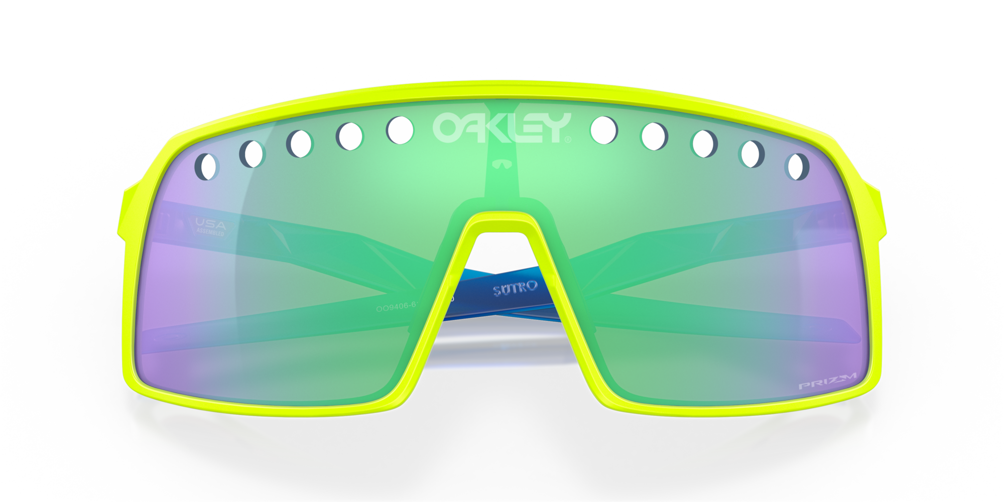 Oakley Lentes Sutro Eyeshade Heritage Prizm Road Jade - Rideshop