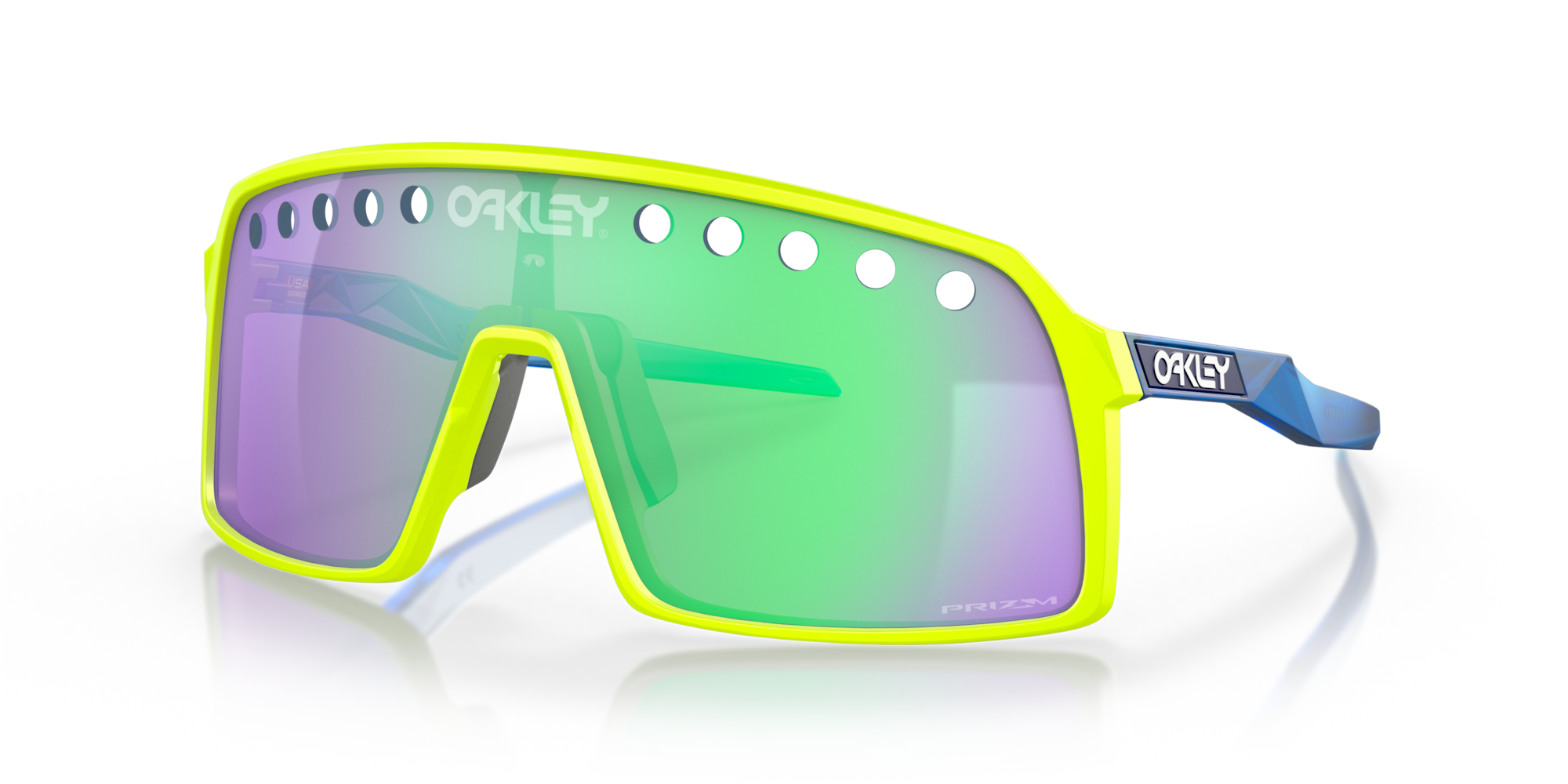 Oakley Lentes Sutro Eyeshade Heritage Prizm Road Jade - Rideshop