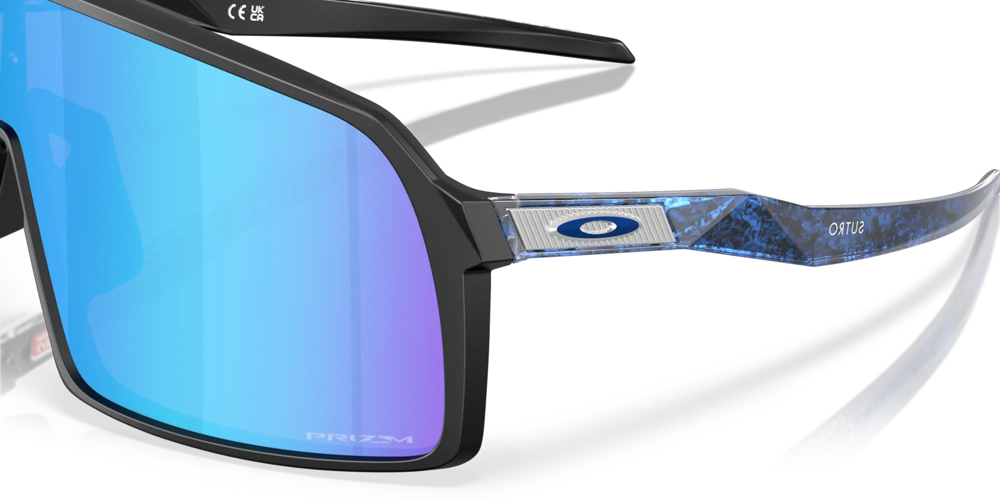 Lentes Oakley Sutro Fathom Collection Prizm Sapphire Lenses Matte Black Frame