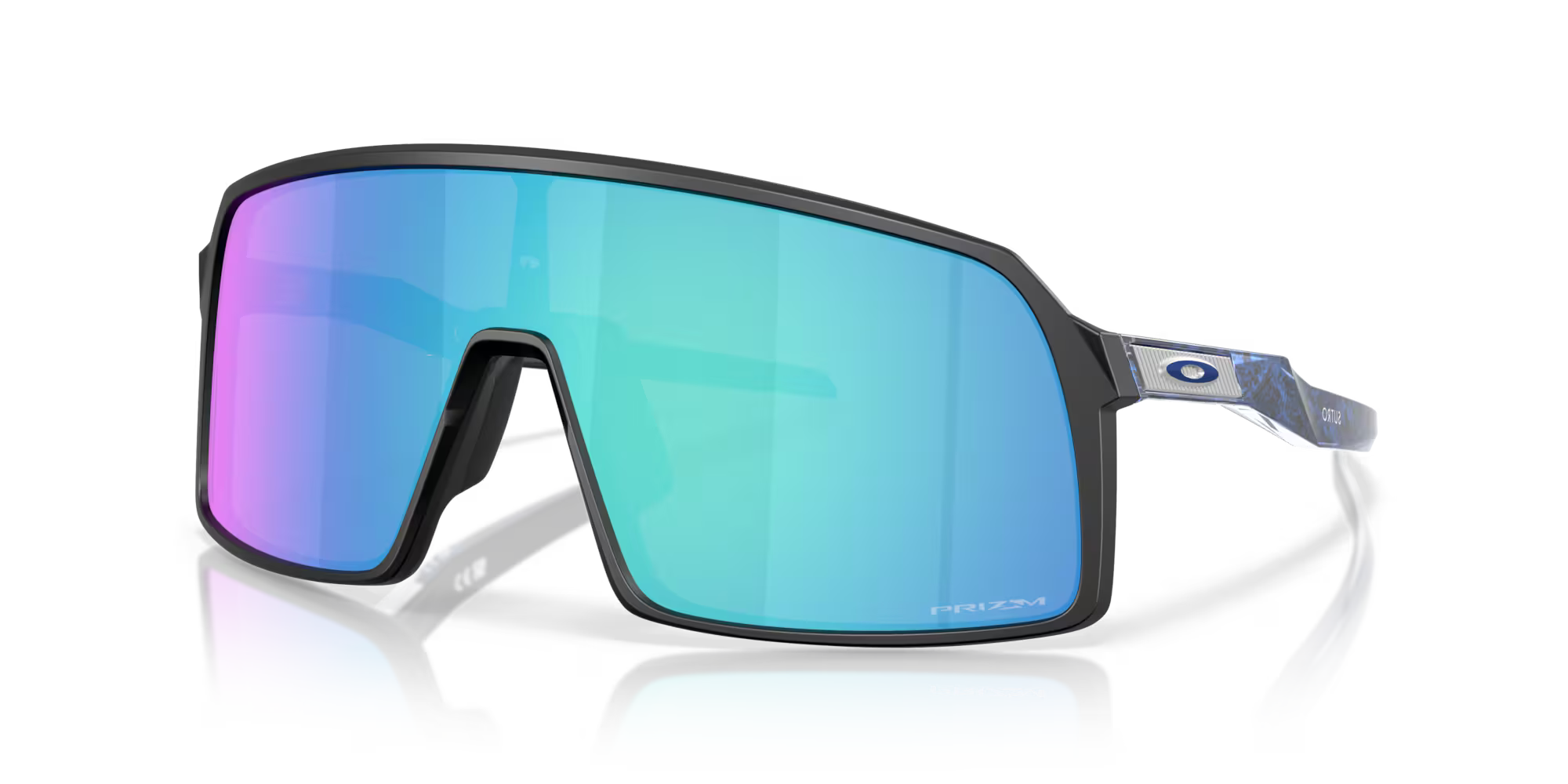Lentes Oakley Sutro Fathom Collection Prizm Sapphire Lenses Matte Black Frame